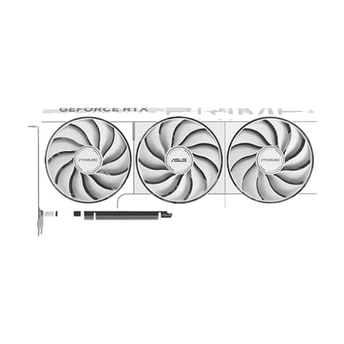 ASUS Prime RTX 5070 OC 12GB GDDR7 White Graphics Card